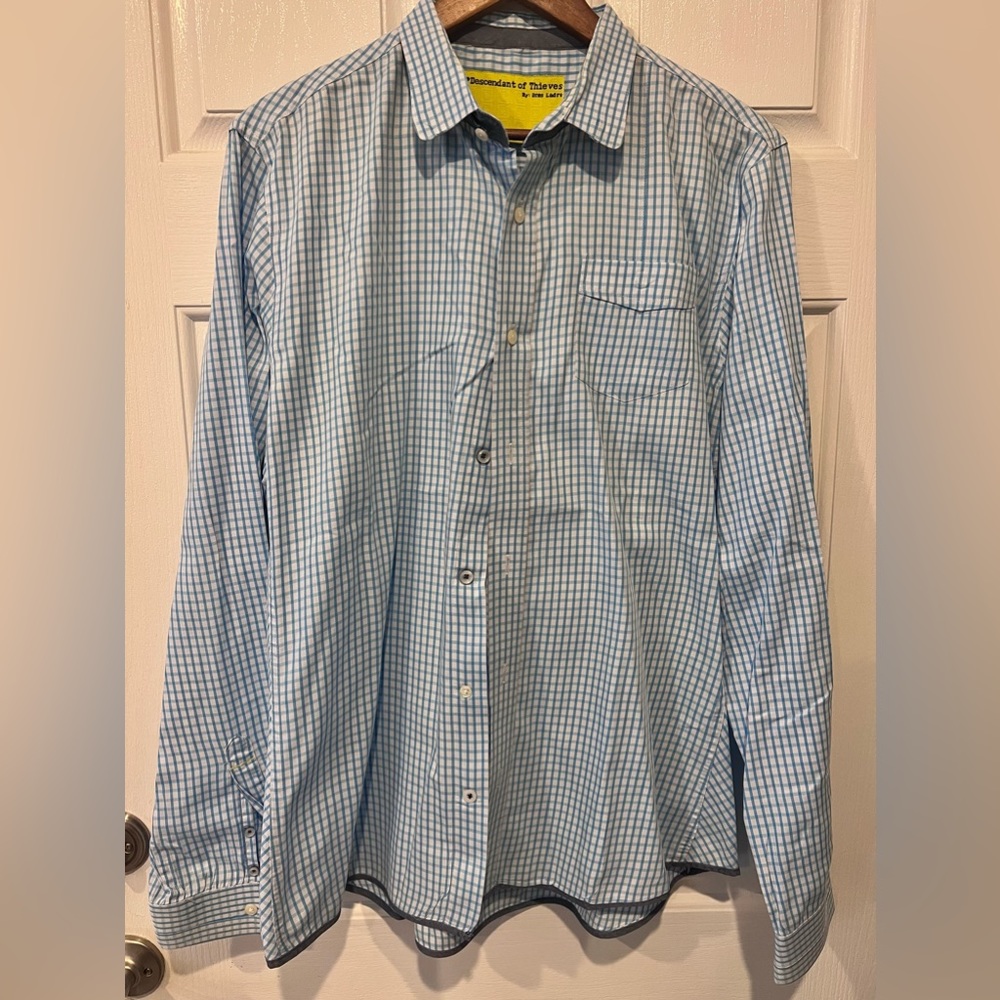 Descendant of Thieves, XL long sleeved button down